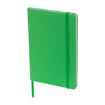 Líneas completas de artículos personalizados en materiales duraderos, libreta olvera verde