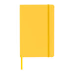 Libreta olvera amarillo, artículos de merchandising empresarial disponibles con entregas nacionales