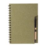 Libreta antlia verde, artículos personalizados para campañas, eventos o uso interno de tu empresa