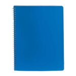 Opciones de regalos corporativos y artículos personalizados con servicio local y nacional, cuaderno profesional azul