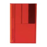 Porta notas ventall rojo, línea de regalos corporativos prácticos para momentos especiales