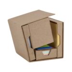 Porta notas chajari beige, propuestas de artículos personalizados que equilibran costo, imagen y reputación