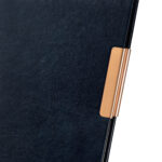Artículos personalizados que ayudan a proyectar una imagen coherente y profesional, libreta kolm azul