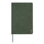 Regalos promocionales de línea ejecutiva con estilo clásico y funcional, libreta andika verde