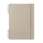 Artículos promocionales sencillos pero efectivos para fortalecer tu marca, libreta poe gris