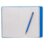 Libreta funee azul, artículos promocionales adecuados para toda temporada del año
