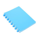 Libreta ikoti azul, línea extendida de merchandising para empresas de distintos sectores