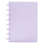 Catálogo variado de productos personalizados y regalos corporativos para entrega, libreta ikoti morado