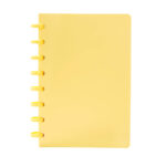Artículos personalizados con opciones de color aceptable o institucional, libreta ikoti amarillo