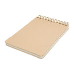 Libreta latka beige, artículos de merchandising empresarial para integrarse en campañas publicitarias