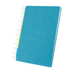 Libreta oruka azul, artículos personalizados para impresión, bordado o grabado según la pieza