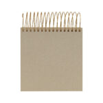 Artículos personalizados hechos para destacar logotipos o mensajes de forma sencilla y clara, libreta omena gris