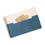 Libreta appel azul, regalos corporativos preparados para campañas de reconocimiento o festividades