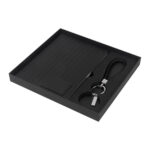 Regalos corporativos creados para transmitir profesionalismo, set de libreta reki negro
