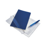 Set de libreta nodi azul, regalos empresariales para personalización con logotipo institucional