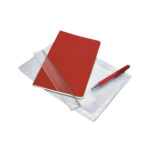 Artículos promocionales con diseños innovadores y de alta calidad, set de libreta nodi rojo