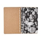 Artículos publicitarios que mantienen sincronía con la identidad de tu marca, libreta stone