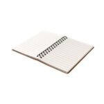 Merchandising empresarial que mantiene sincronía entre marca y objetivo, libreta stone