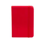 Merchandising empresarial pensado para mantener una imagen profesional, libreta orwell rojo