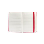 Artículos de regalo empresarial pensados para reforzar el valor de tu marca, libreta orwell rojo