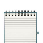 Libreta wenig azul, artículos de merchandising empresarial disponibles con entregas nacionales