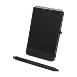 Libreta wenig negro, artículos de merchandising empresarial que complementan la presencia de tu marca