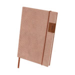 Merchandising empresarial con enfoque práctico y excelente imagen, libreta kadan rosa