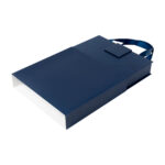 Regalos corporativos creados para transmitir profesionalismo, set de libreta timantti azul marino