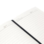 Propuestas de artículos personalizados que equilibran costo, imagen y reputación, set de libreta timantti negro