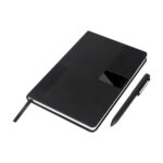 Regalos promocionales fabricados bajo pedido con entregas garantizada, set de libreta dickens negro