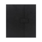 Diseños sencillos y funcionales en productos promocionales a tu necesidad, set de libreta dickens negro