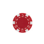 Set de poker tahúr negro, línea extendida de artículos personalizados con atención al detalle