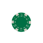 Productos promocionales con diseño contemporáneo y flexible, set de poker tahúr negro