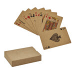 Regalos promocionales disponibles en diferentes estilos y colores institucionales, juego de cartas gare