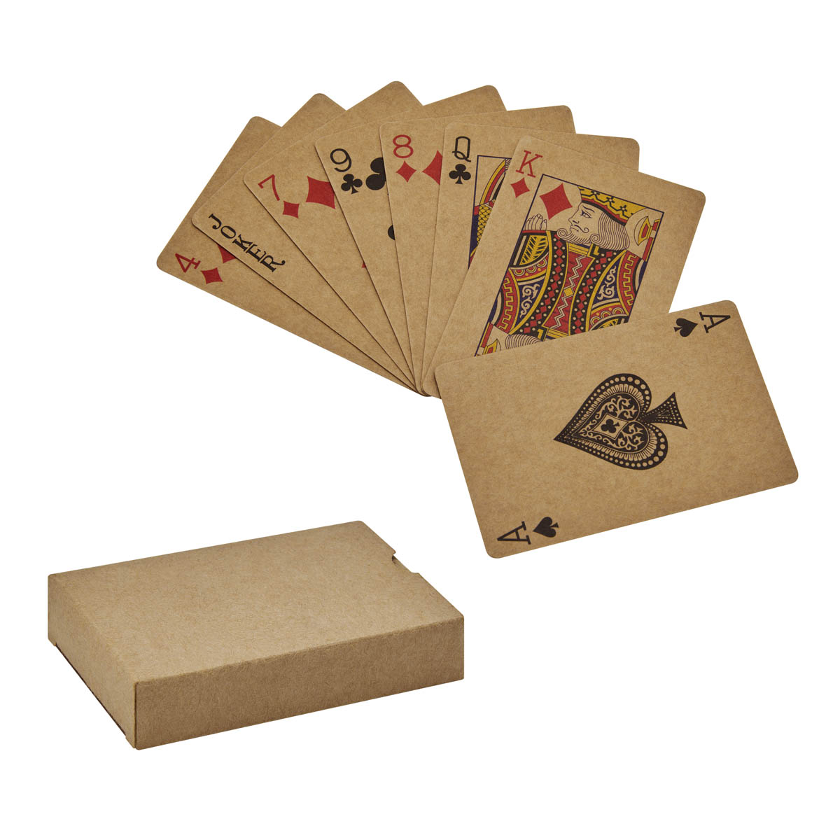 JM-085 Regalos promocionales disponibles en diferentes estilos y colores institucionales, juego de cartas gare