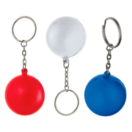 Artículos personalizados pensados para mantenerse prácticos por más tiempo, llavero anti-stress