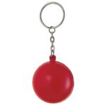 Llavero anti-stress rojo, líneas variadas de artículos personalizados para empresas de diferentes giros