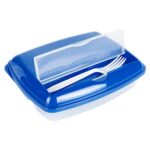 Productos promocionales que mantienen el equilibrio entre imagen y funcionalidad, lonchera lucerna azul