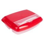 Lonchera lucerna rojo, colecciones de merchandising empresarial desarrolladas con base en funcionalidad
