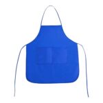 Artículos personalizados pensados para mantenerse prácticos por más tiempo, mandil neit azul