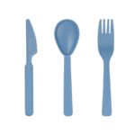 Set de cubiertos thai azul, merchandising para empresas desarrollado para campañas a largo plazo