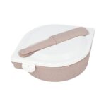 Lonchera eco piana rosa, artículos que acompañan la comunicación visual de empresas y proyectos
