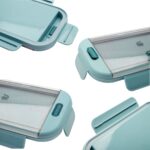 Portaviandas chizu azul, líneas funcionales de artículos personalizados que aportan buena imagen