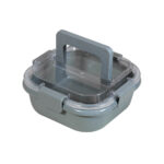 Merchandising empresarial pensado para mantener una imagen profesional, lonchera yemek gris
