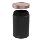 Artículos de merchandising para empresas de diferentes giros y tamaños, set de contenedores cannes negro