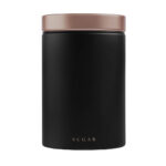 Regalos corporativos de uso cotidiano, presente en la identidad de tu marca, set de contenedores cannes negro