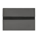 Artículos de merchandising empresarial con presentación flexible para obsequios, porta laptop dhaka gris