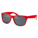 Regalos empresariales que reflejan cordialidad y compromiso con el cliente, lentes sunset rojo