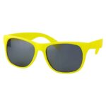 Propuestas de artículos personalizados que equilibran costo, imagen y reputación, lentes sunset amarillo