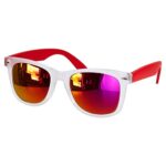 Artículos y productos promocionales disponibles con opciones de impresión, lentes mirror rojo